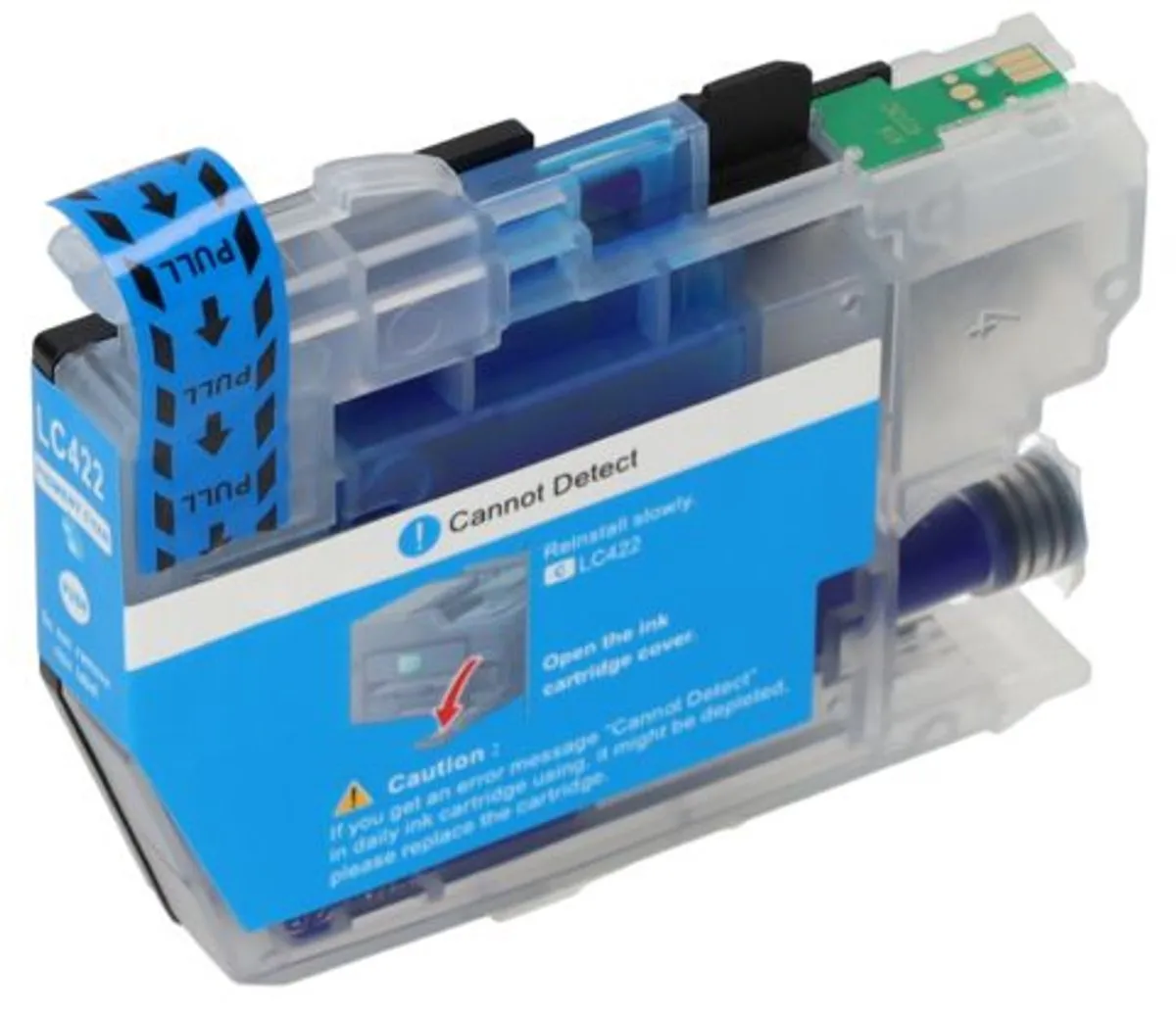 PrintAbout LC-422C Inktcartridge Cyaan - 11ml - o.a. Brother
