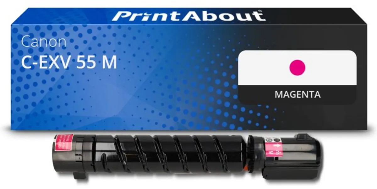 PrintAbout Toner C-EXV 55 M Magenta