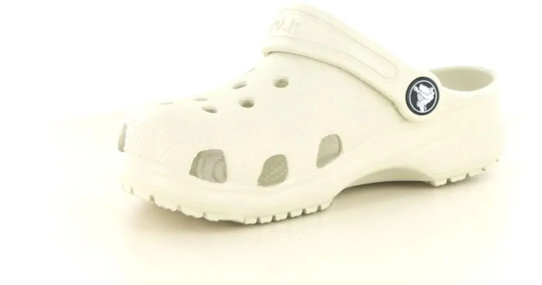 Crocs Classic Instappers Junior - 1 Paar - Crème - Maat 24/25 - afbeelding 4 van 6