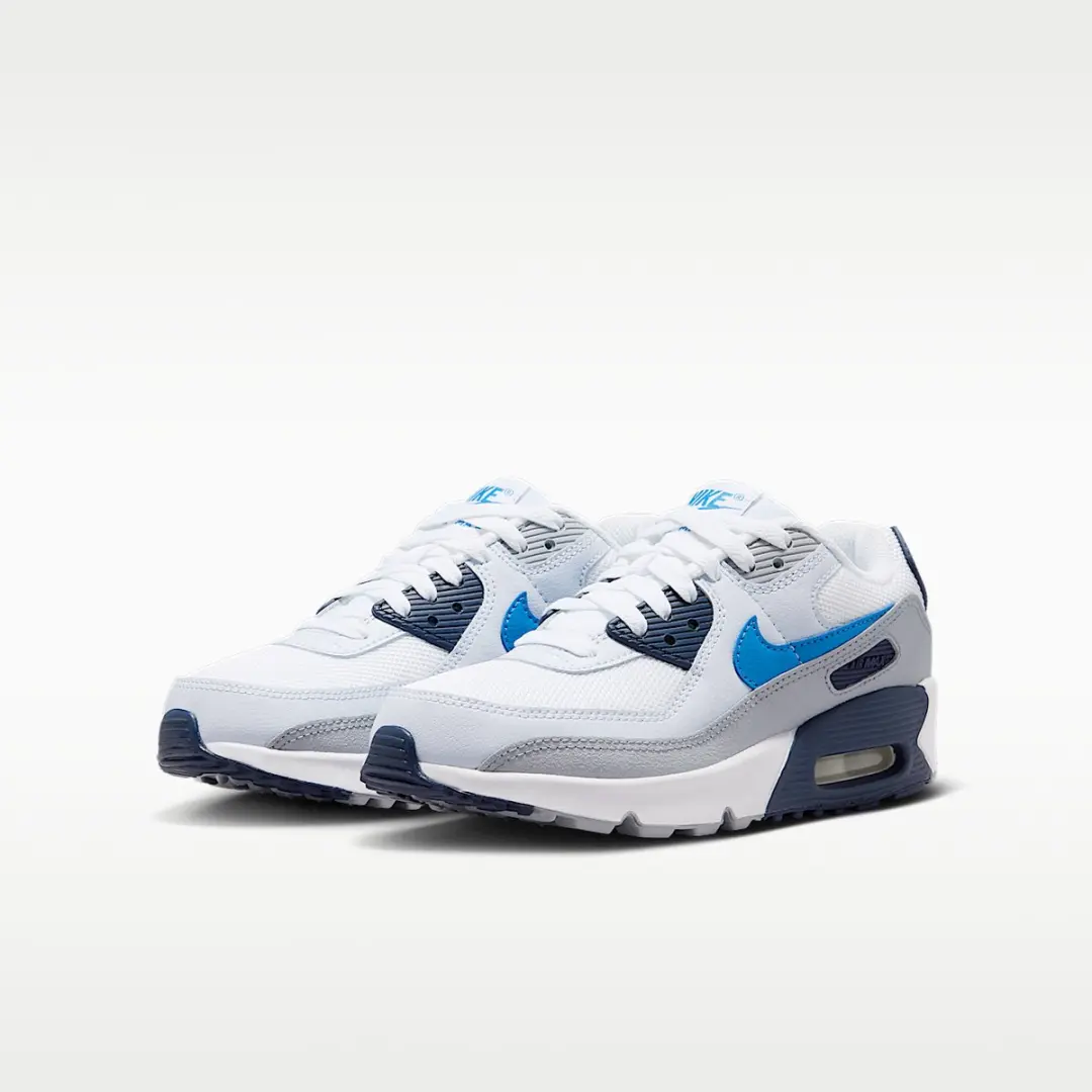 Nike Air Max 90 GS "Blue Football Grey"