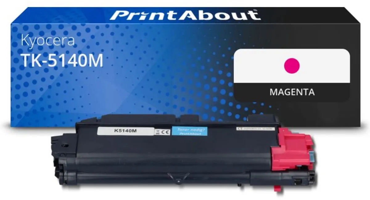 PrintAbout TK-5140M-PA Toner Magenta - 5.500 pagina's