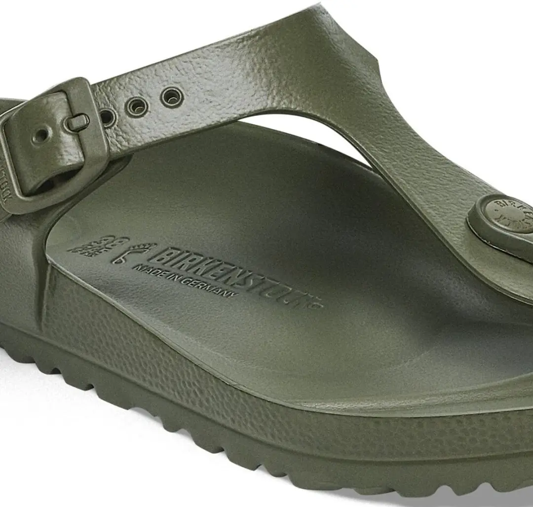 Birkenstock Gizeh Teenslipper - Maat 42 - Khaki - afbeelding 5 van 6