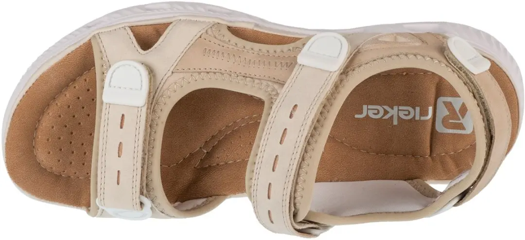 Rieker 64074 Sandalen - Vrouwen - 37 - Beige - afbeelding 3 van 5