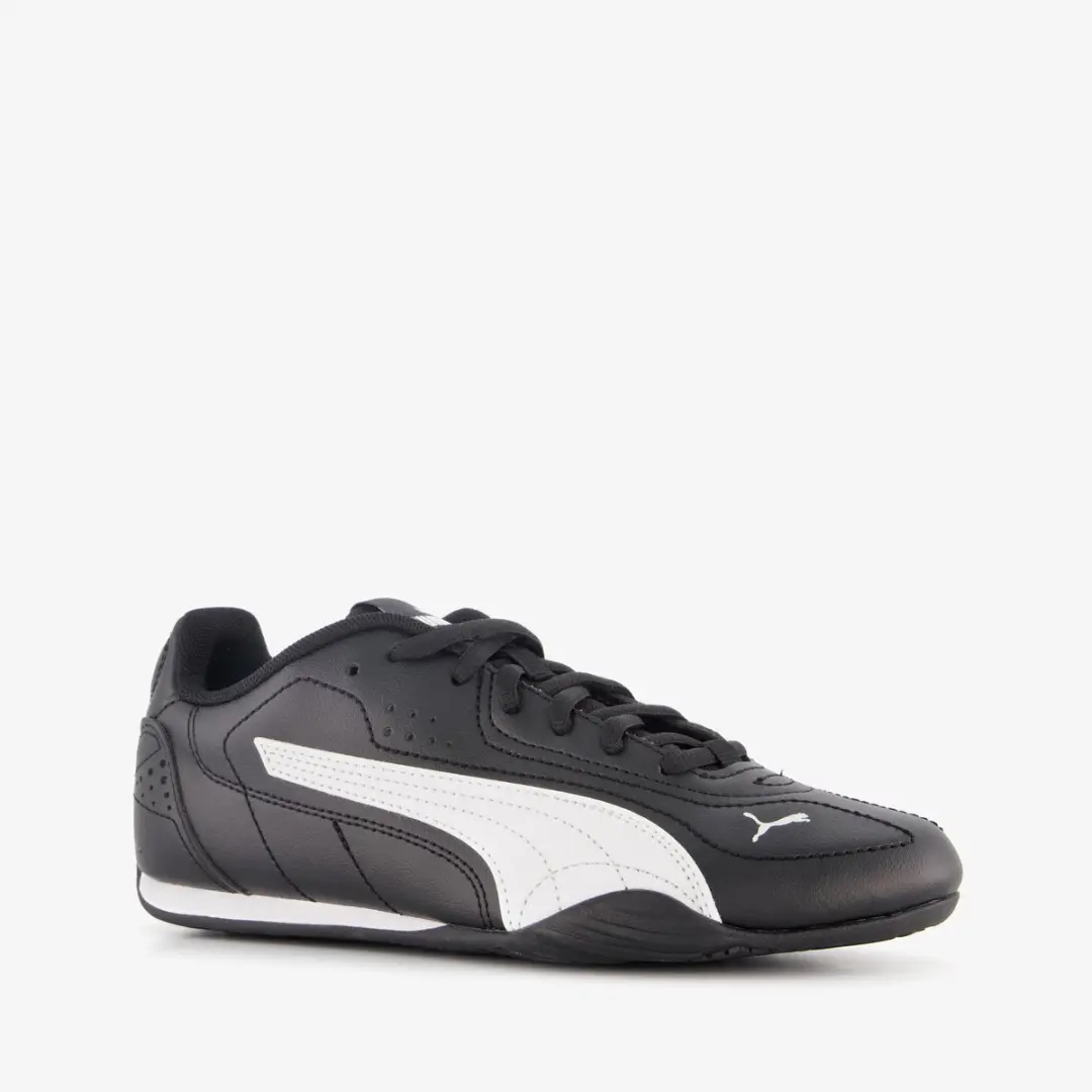 Puma Catch AC PS kinder sneakers zwart wit