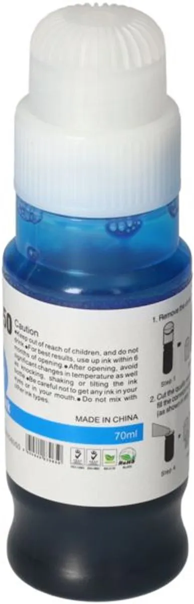 PrintAbout GI-50C Inktcartridge Cyaan - 7700 pagina's