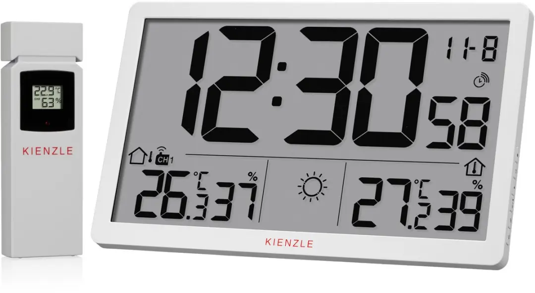 Bresser Kienzle Jumbo NEO LCD Wandklok