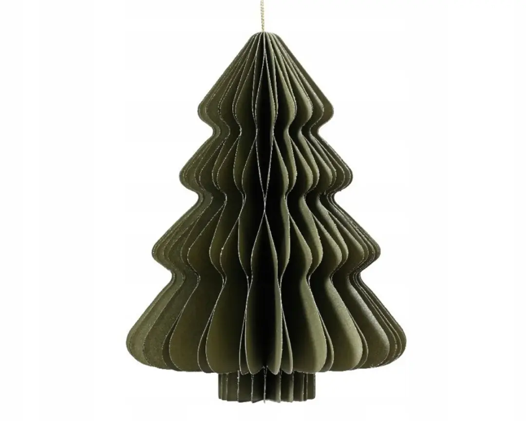 Papieren Kerstboom Decoratie