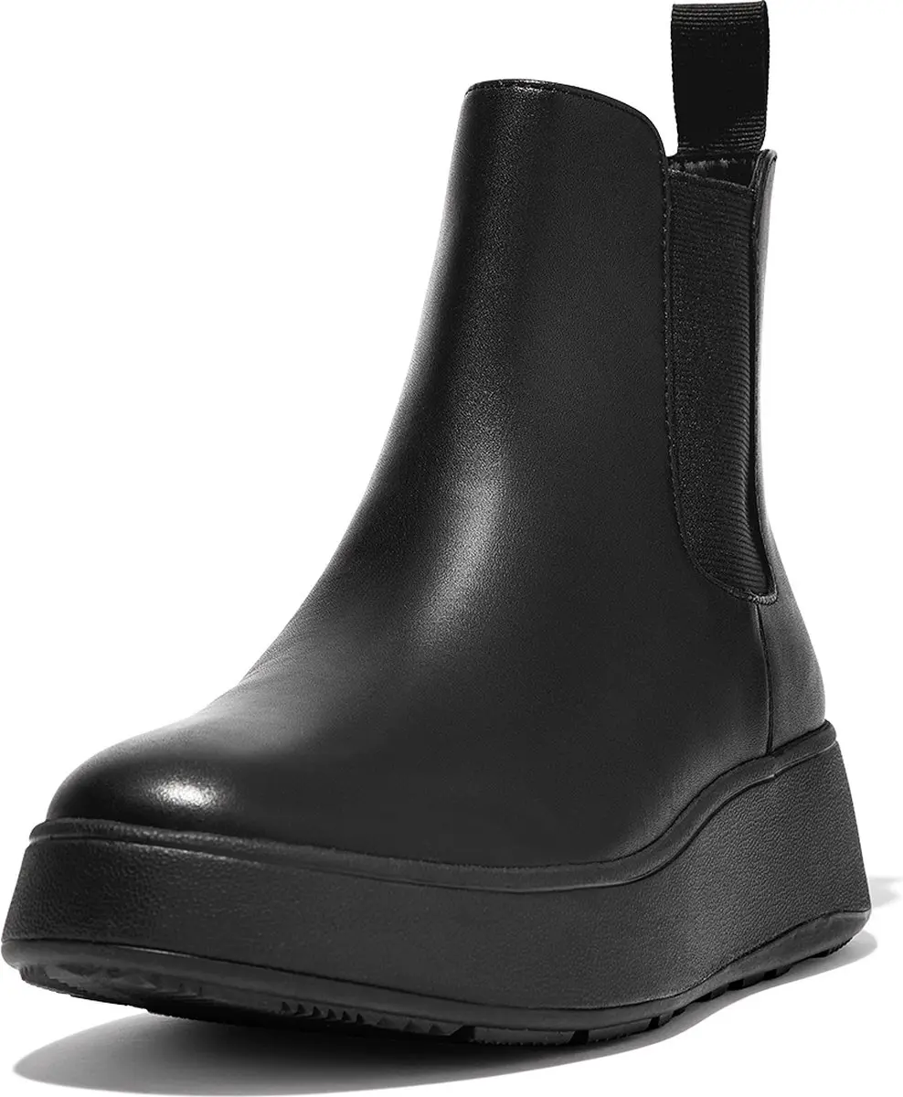 FitFlop F-Mode Chelsea Laarzen - Zwart - Maat 38