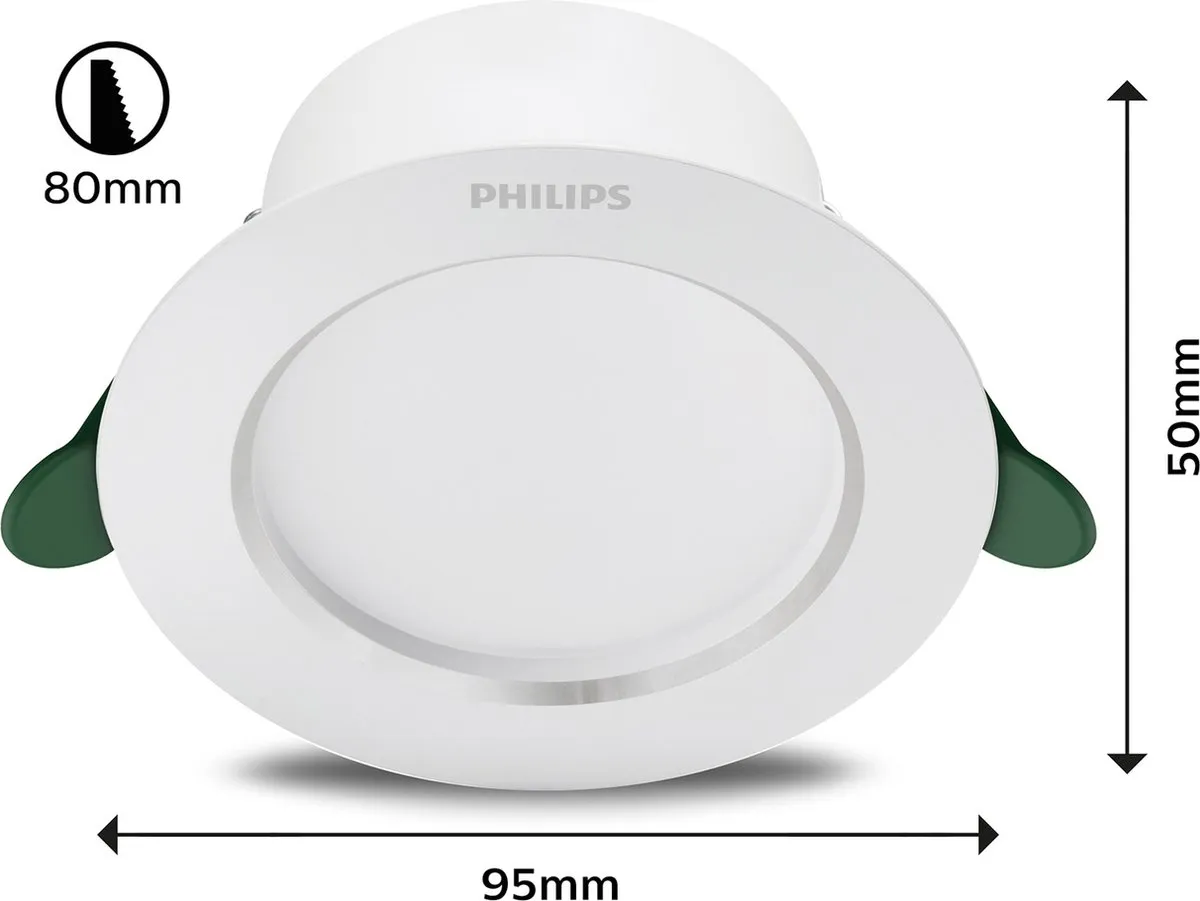 Philips Diamond Cut Ultra Efficient Downlight 2W - 3000K