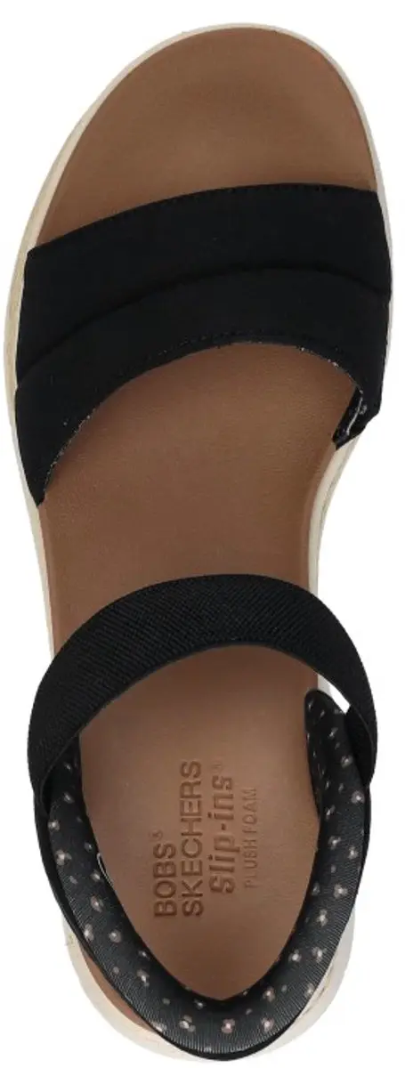 Skechers Bobs Sun Ray Sandalen Plat - 36 - Zwart - afbeelding 5 van 6