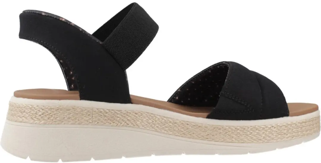Skechers Bobs Sun Ray Sandalen Plat - 36 - Zwart - afbeelding 2 van 6