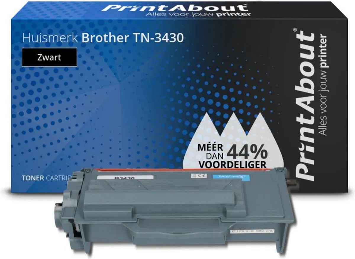PrintAbout TN-3430 Toner Zwart - 3.500 pagina's