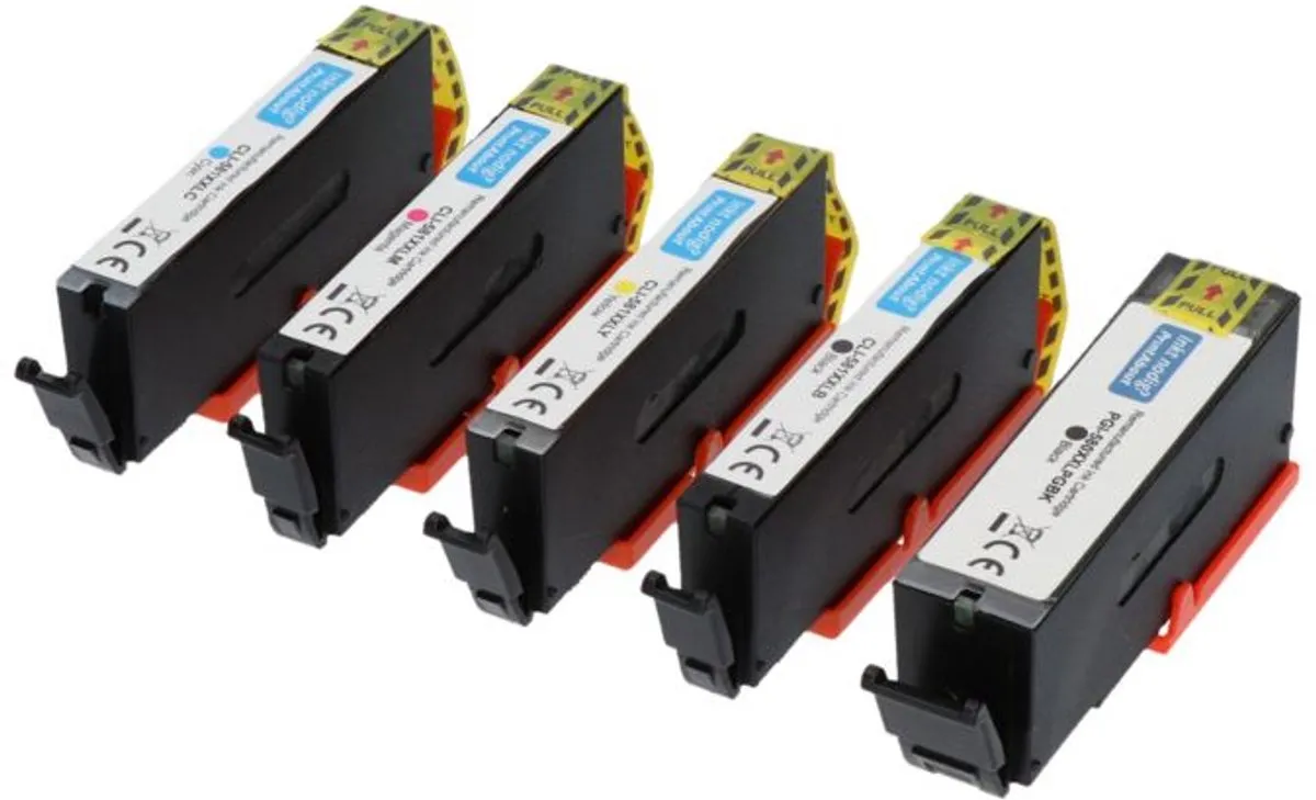 PrintAbout Canon PGI-580/CLI-581 Inktcartridges - 5-kleuren - 20 Stuks