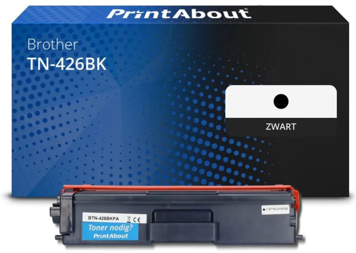 PrintAbout Toner TN-426BK Zwart