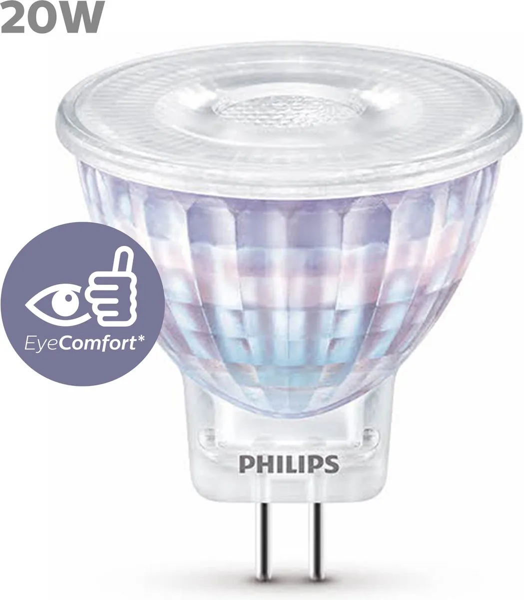 Philips LED Spot GU4 20W - Warmwit - afbeelding 6 van 6