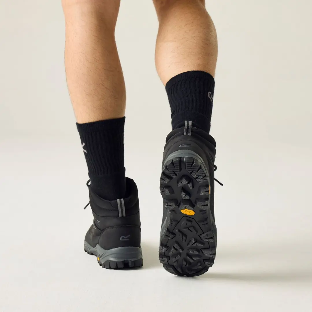 Regatta Blake Ademende Wandelschoenen Heren 45 - Zwart