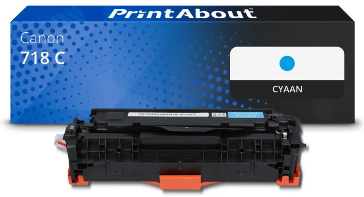 PrintAbout 718 C-PA Toner Cyaan