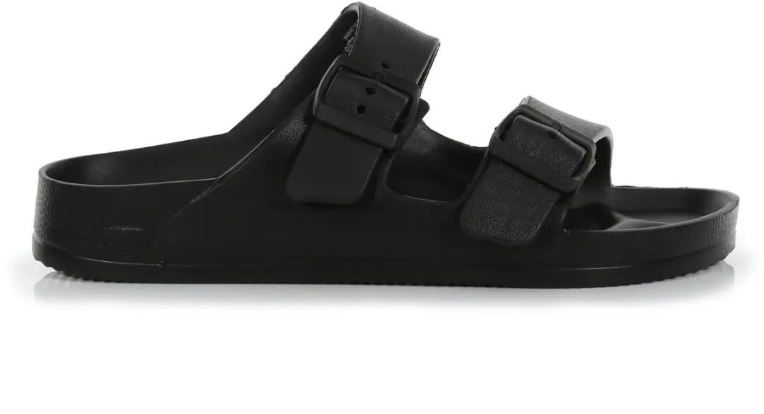 Regatta Brooklyn herensandalen met dubbele band, zwart