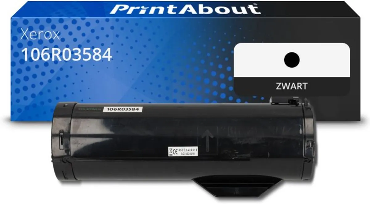 PrintAbout Xerox 106R03584 Toner - Zwart - 27.500