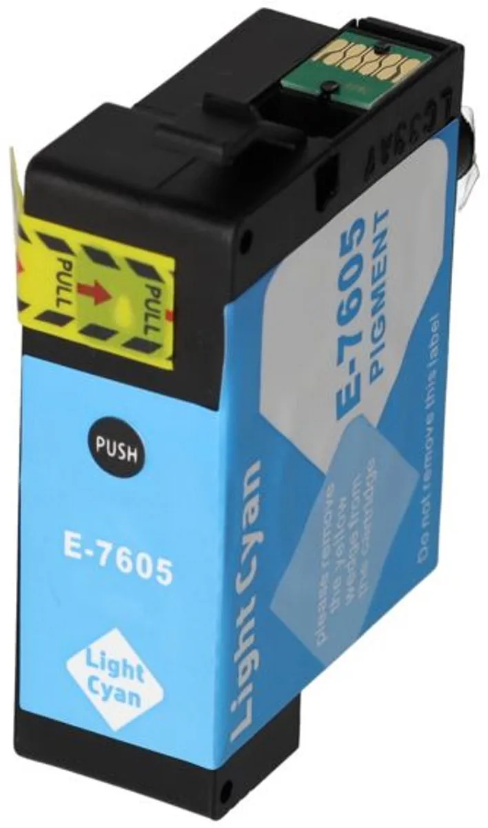 PrintAbout T7605 Inktcartridge Licht-cyaan 35ml