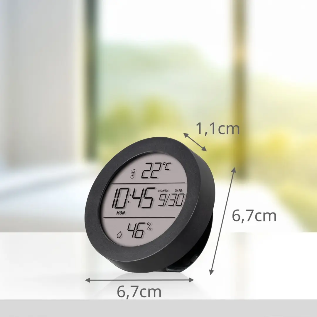 Bresser Kienzle Weerstation Thermo-Hygrometer - Zwart