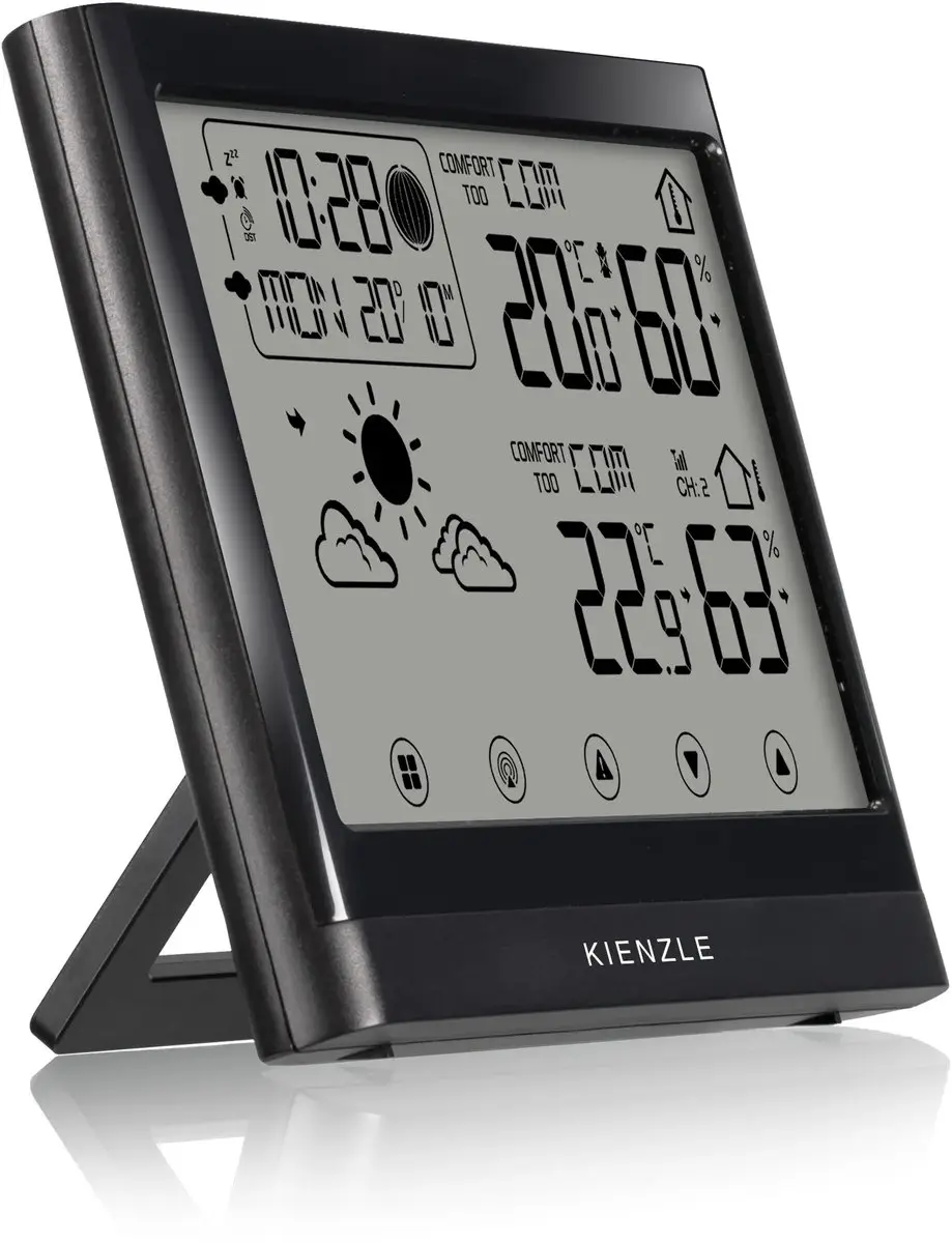 Bresser Kienzle Weerstation TempTrend Neo Thermo-Hygrometer - Zwart