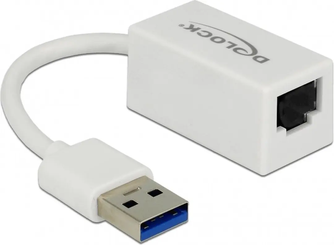 Delock USB-A naar RJ45 Gigabit Ethernet Adapter