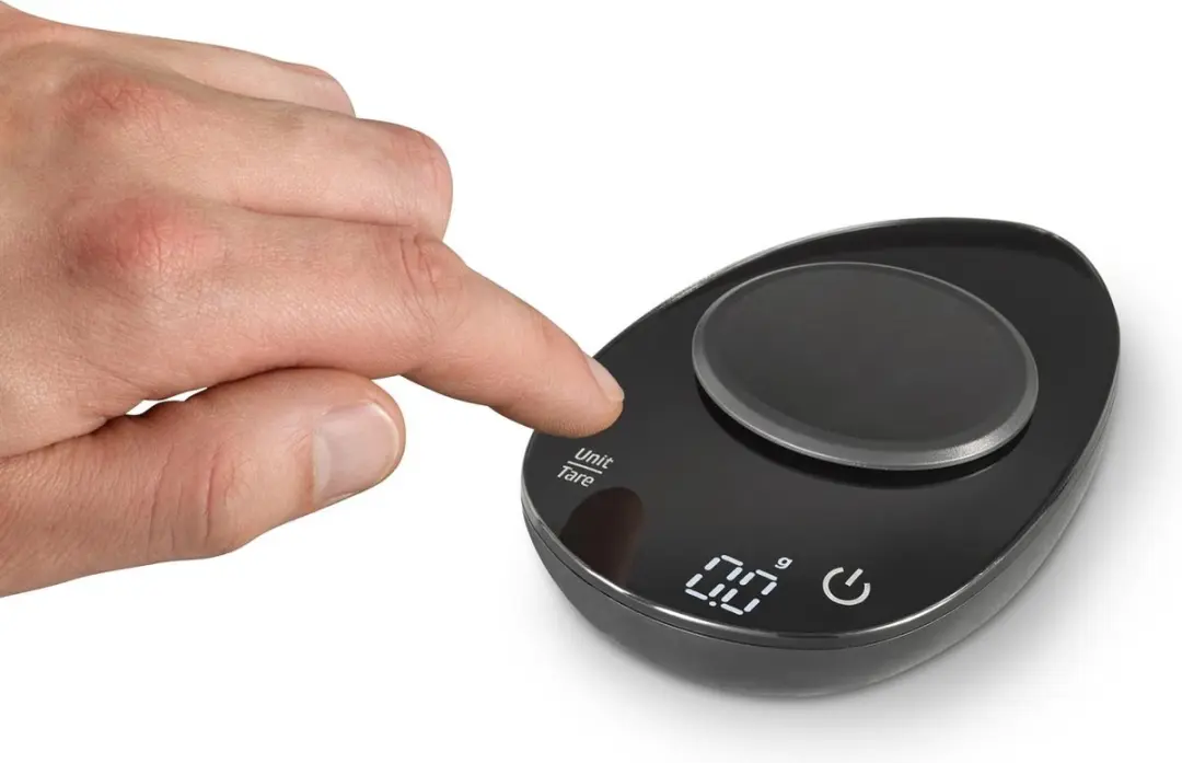 Caso FinoCompact Keukenweegschaal 3201 - 0,5 kg - Zwart