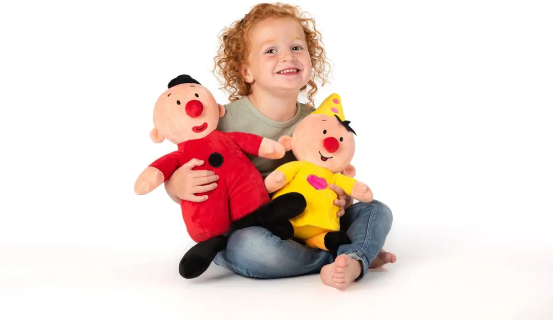 Studio 100 Bumba Pluche Knuffel 40cm - Geel