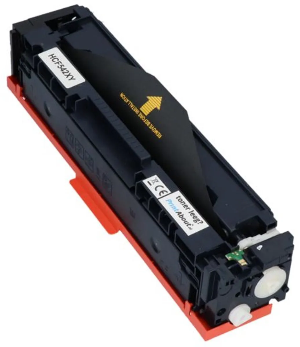 PrintAbout Huismerk HP 203X CF542X Toner Geel - 2.750 pagina's