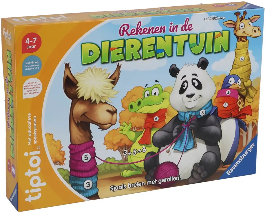 Tiptoi Rekenen in de Dierentuin