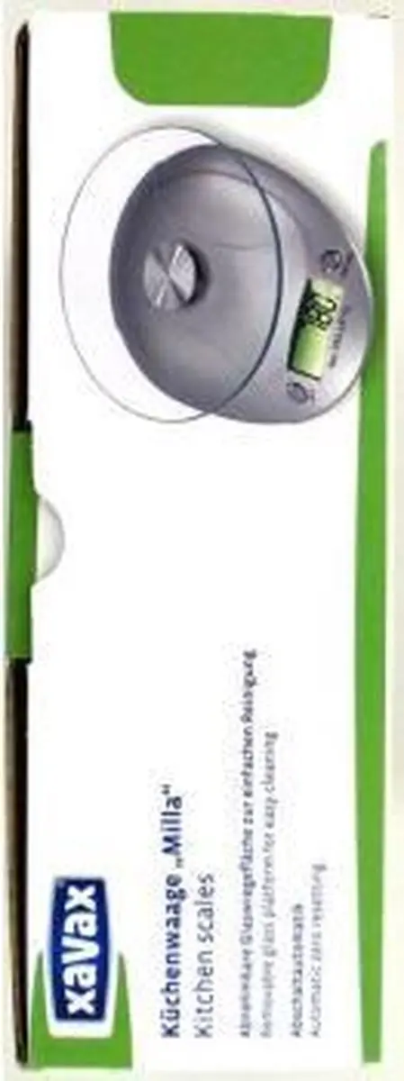 Xavax 106993 Keukenweegschaal Milla - Blauw