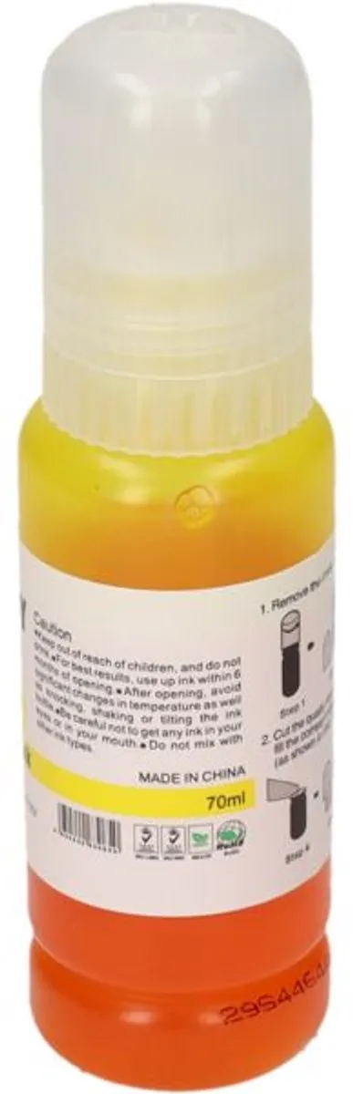 PrintAbout T00R440 Inktcartridge Geel - 1900 pagina's