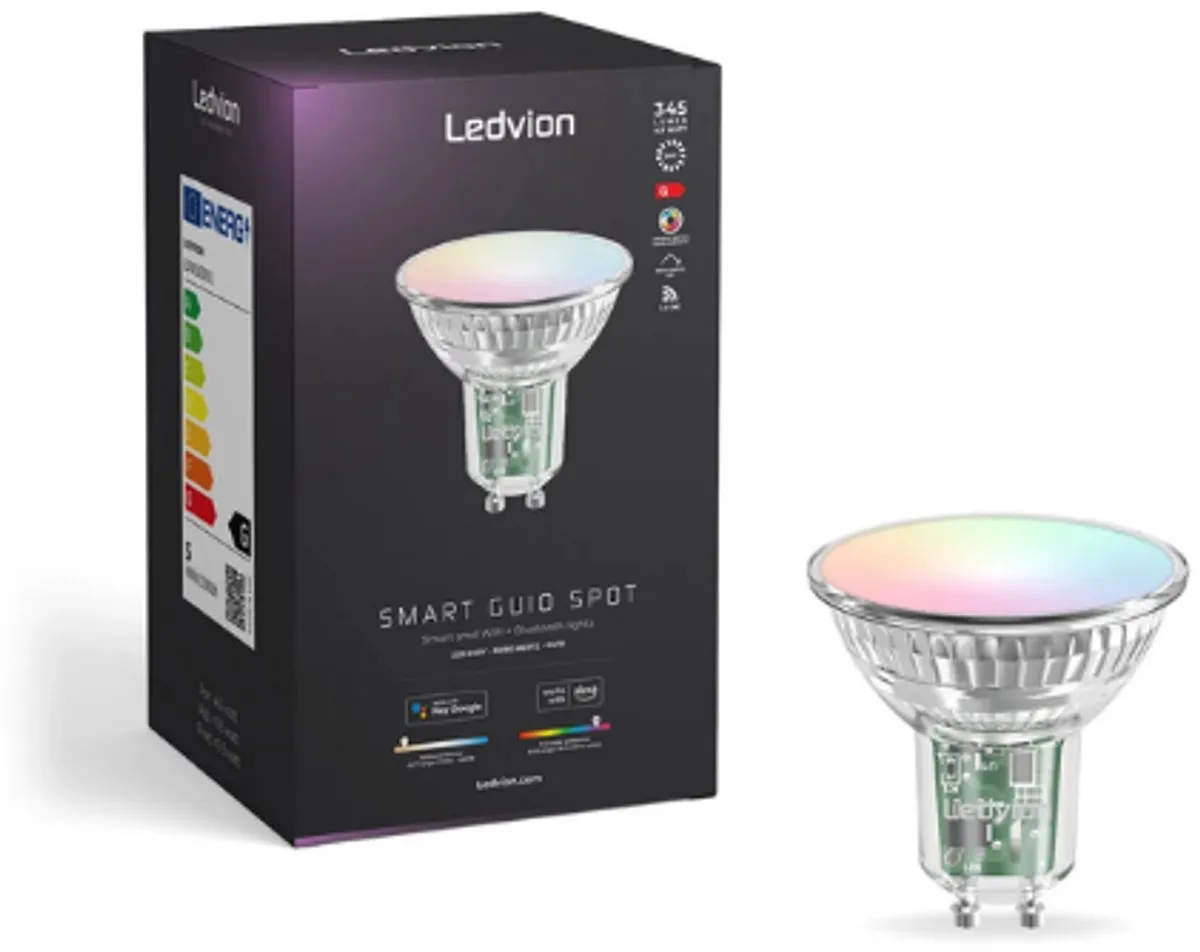 LEDVION Smart GU10 RGB+CCT LEDlamp