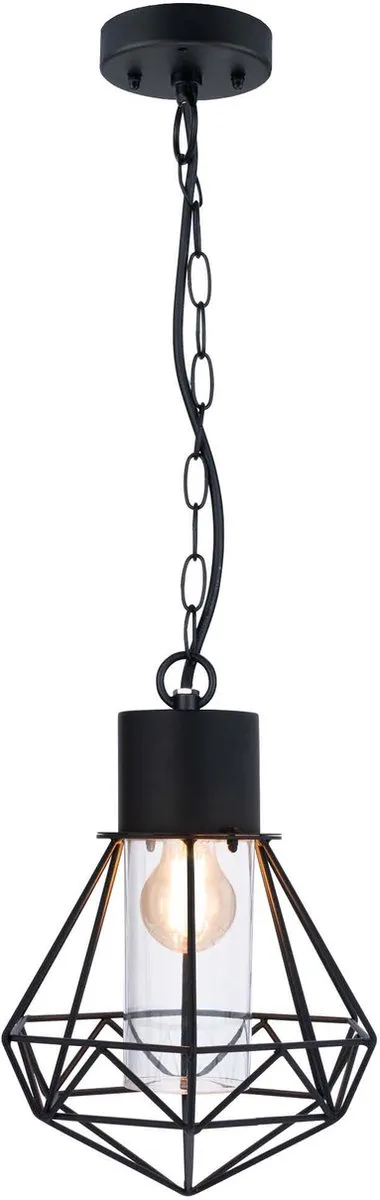 Ledvion LED Plafondlamp 15W - Zwart - IP44