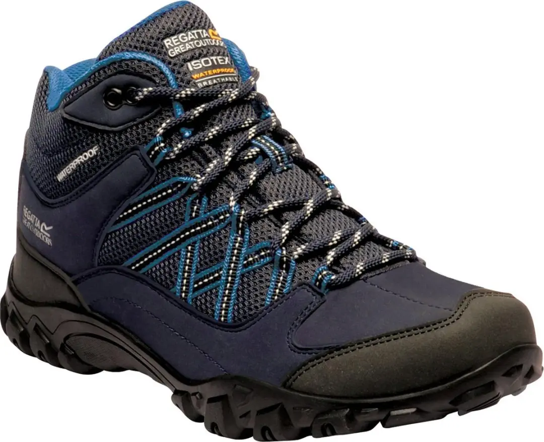 Schoenen Trekking Dames Waterproof Ademend Comfortabel Edgepoint Mid