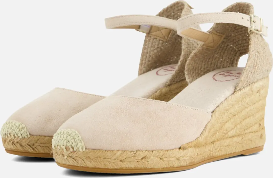 Toni Pons Espadrille Lloret Sandalen beige Textiel