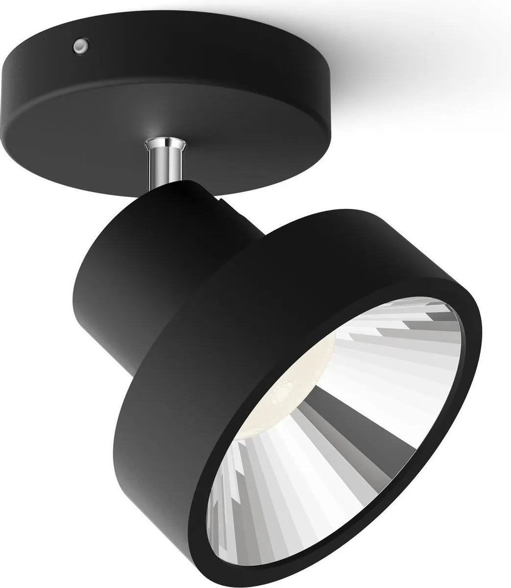 Philips Bukko Opbouwspot LED SceneSwitch 4,3W - 430 Lumen - Zwart