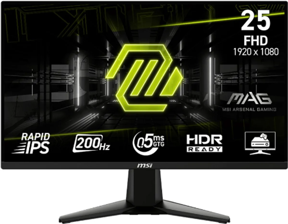 MSI MAG255F E20 Monitor 24.5" FHD IPS