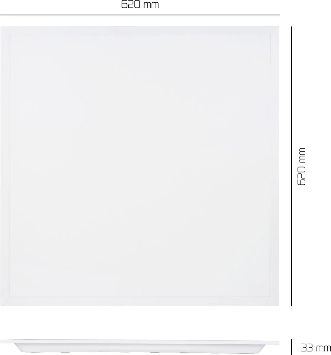 Ledvion LED Paneel 62x62 36W 4000K - afbeelding 4 van 6