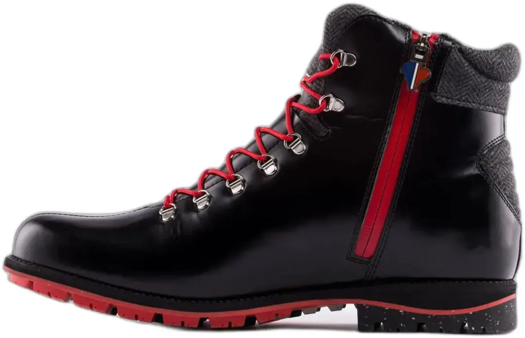 Rossignol 1907 Chamonix Shiny Laarzen - Zwart/Rood