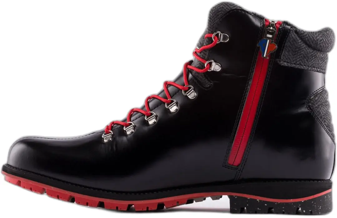 Rossignol 1907 Chamonix Shiny Laarzen - Zwart/Rood