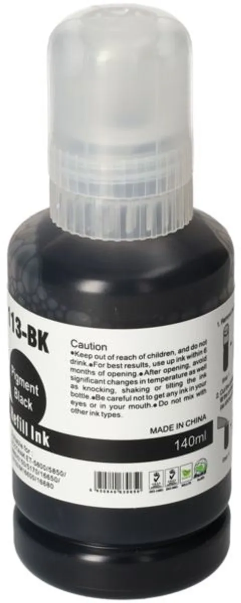 PrintAbout Inktcartridge C13T06B140 Zwart - 140ml - Epson