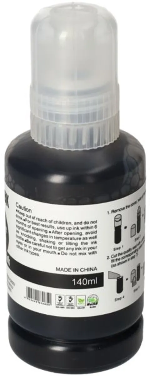 PrintAbout Inktcartridge C13T06B140 Zwart - 140ml - Epson