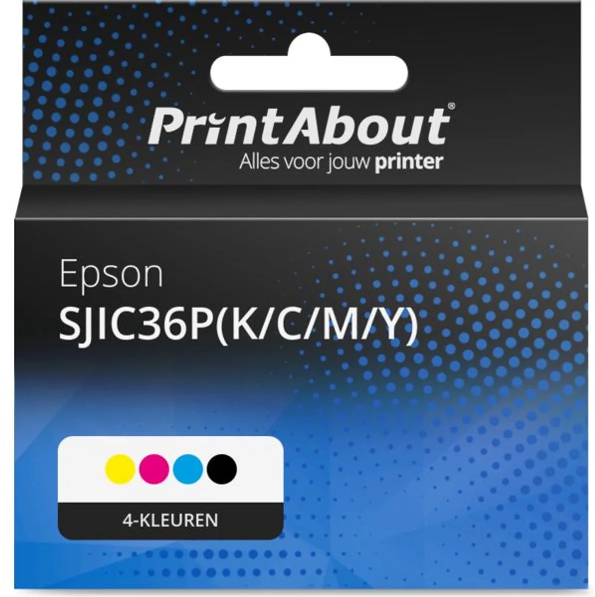PrintAbout SJIC36P Multipack Inktcartridge 4 Stuks