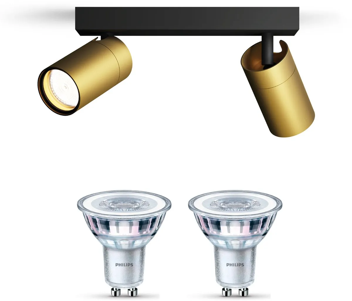 Philips Idris Opbouwspot GU10 2x4.8W