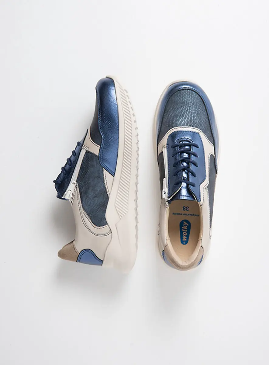 Wolky Dames Nieuw 05825 e-Way S2F Blauw