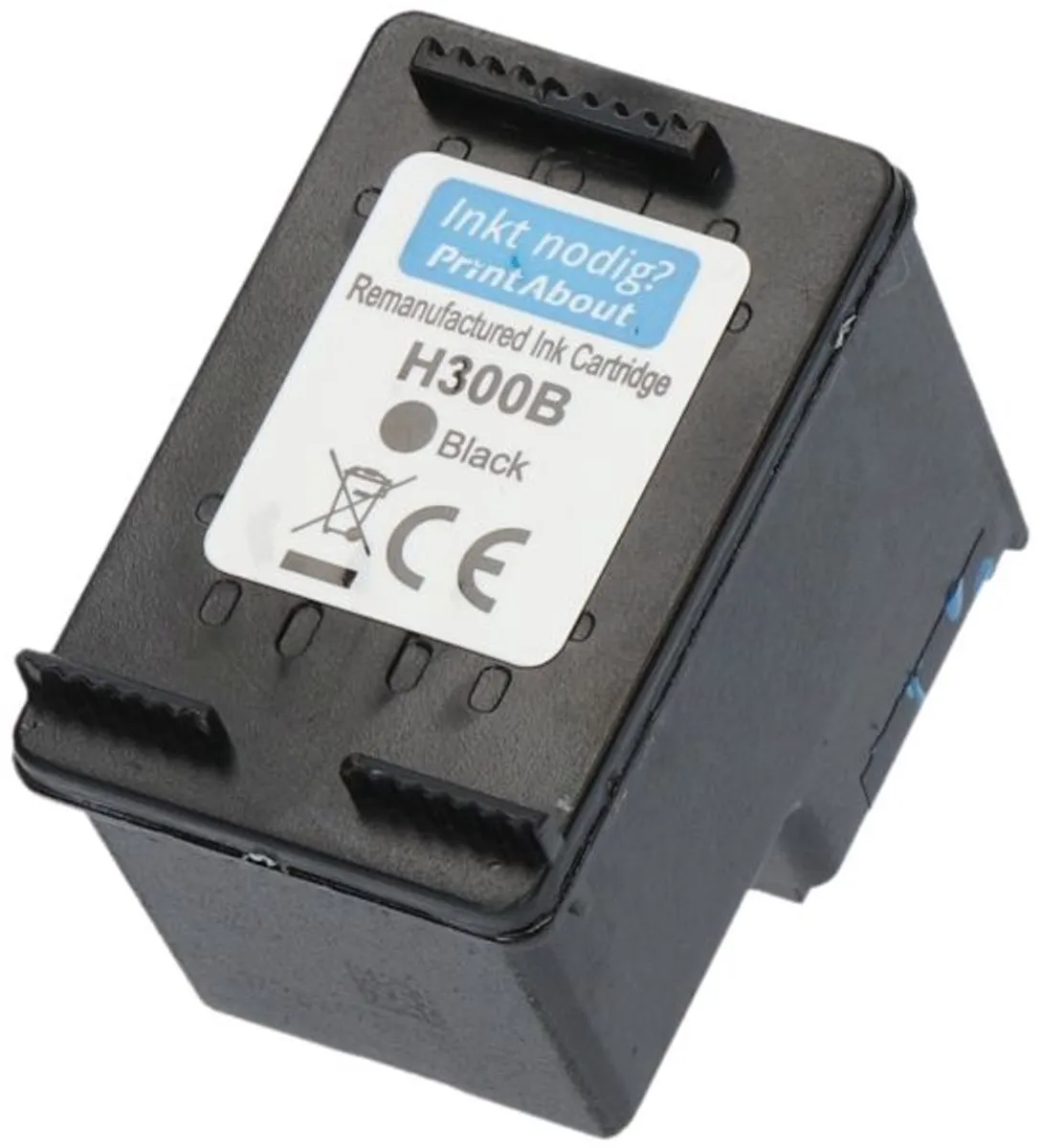 PrintAbout Inktcartridge CC640EE Zwart - 23.5ml - o.a. HP OfficeJet/Envy
