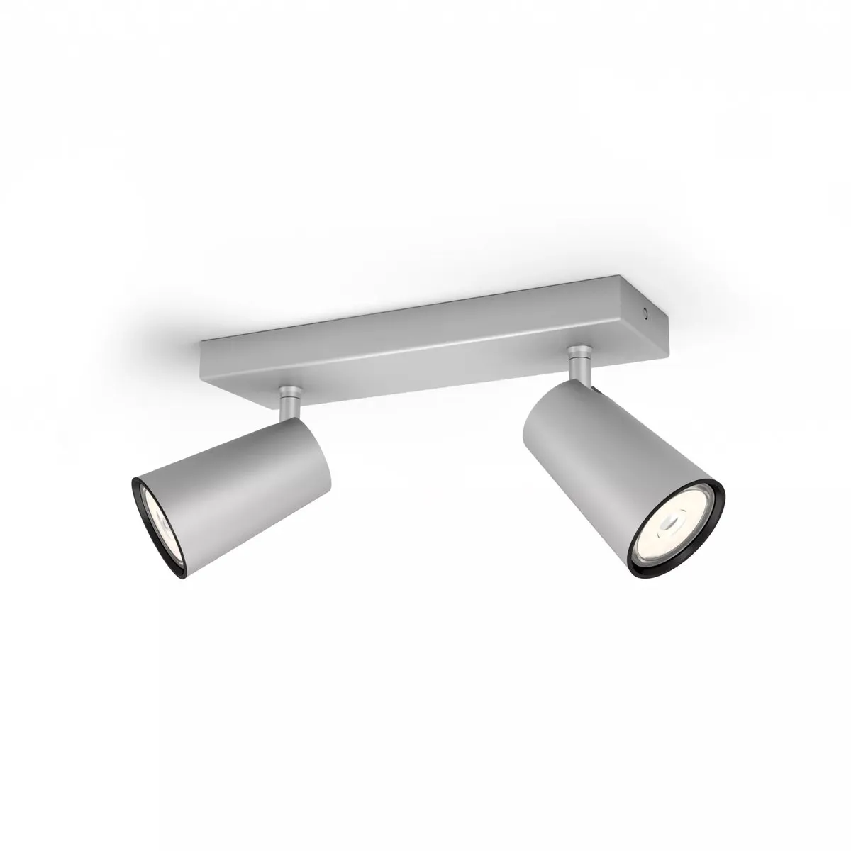 Philips Paisley Opbouwspot 2-lichts - Aluminium