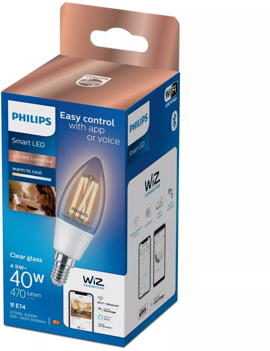 Philips Smart LED E14 5W Kaars
